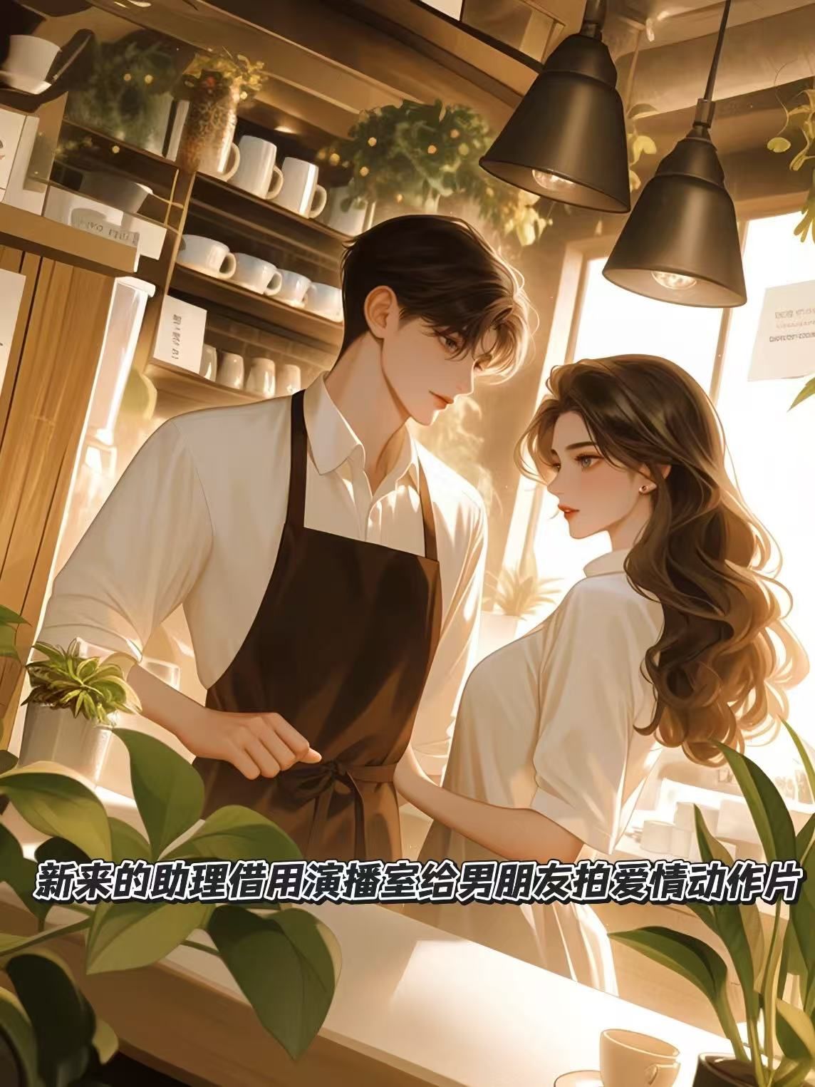新来的助理借用演播室给男朋友拍爱情动作片