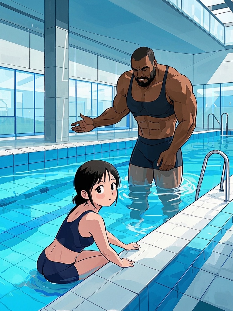 与黑人教练的荒唐经历