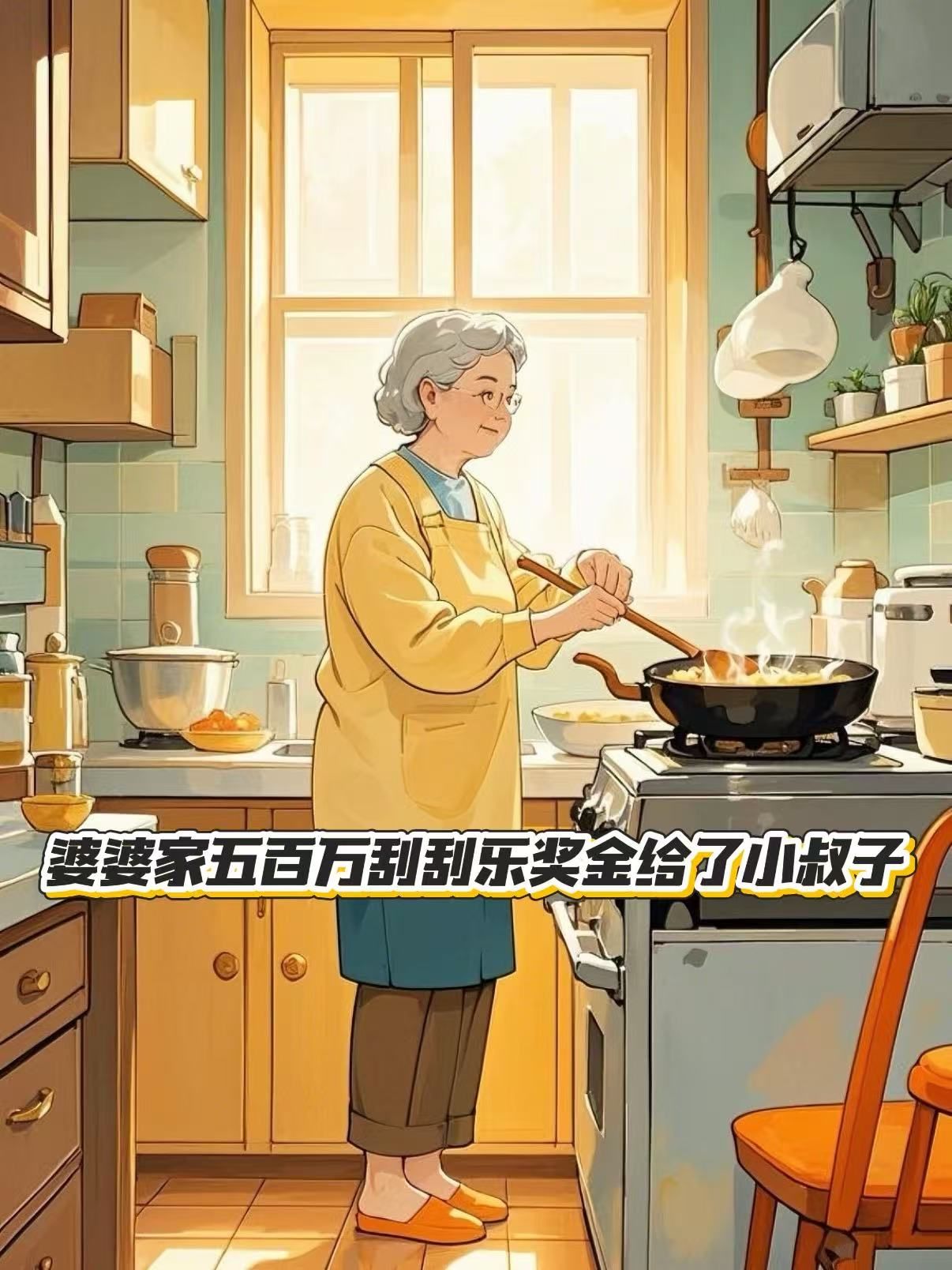 婆婆家五百万刮刮乐奖金给了小叔子